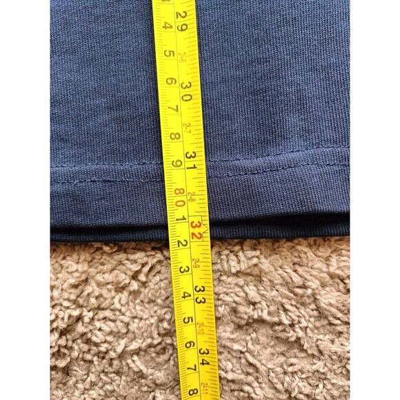 Vintage Parish Nation Polo Shirt Men's 3XL Navy Blue Long Sleeve - Picture 10 of 10